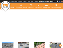 Tablet Screenshot of leedsroofs.com